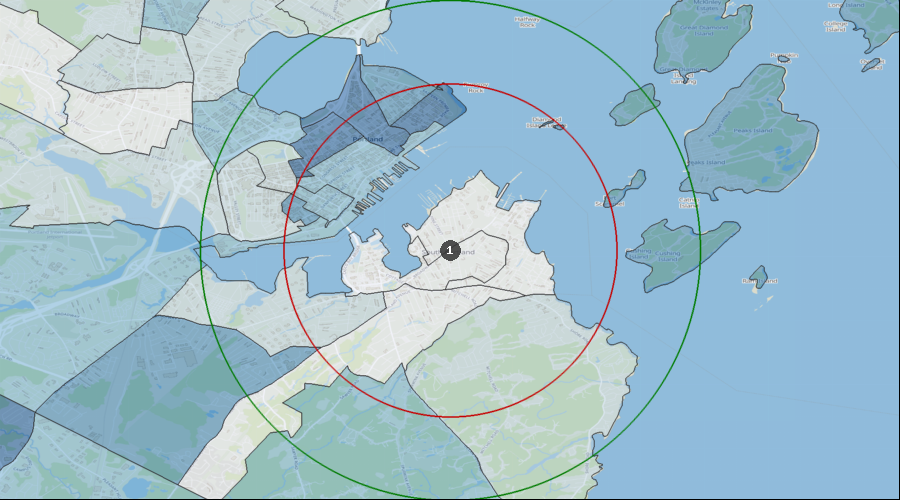 South Portland, Maine - Projected Population Growth Rate